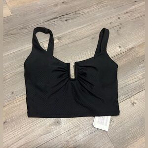 CALIA bikini top XS black new with tags